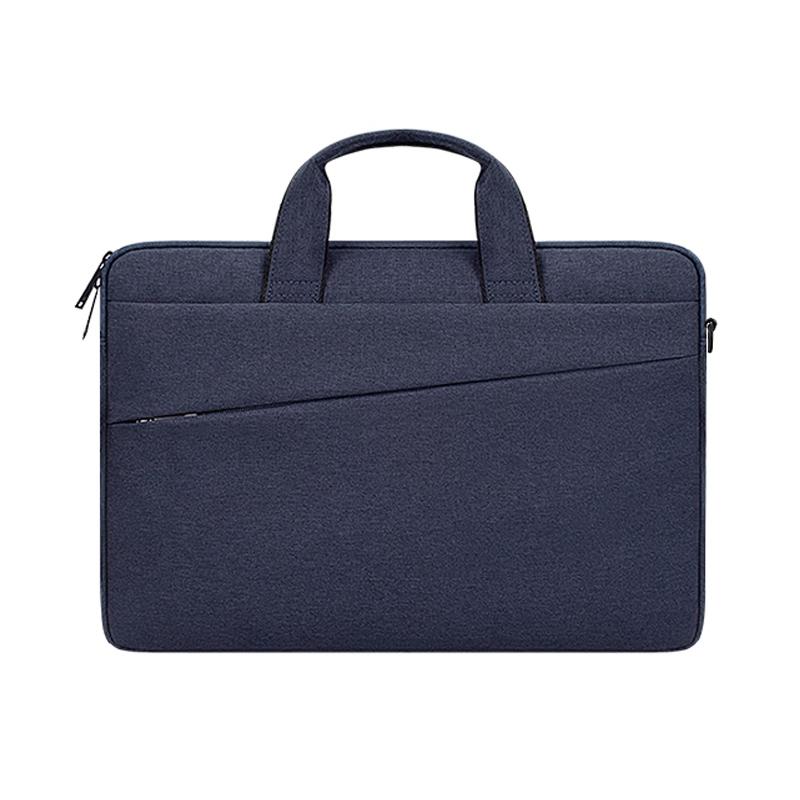 NNEDSZ Portable Laptop Tablet Bag - 15.6 Inch Double Side Pockets Soft Handle Oxford Cloth - Deep Space Gray - Pink-2