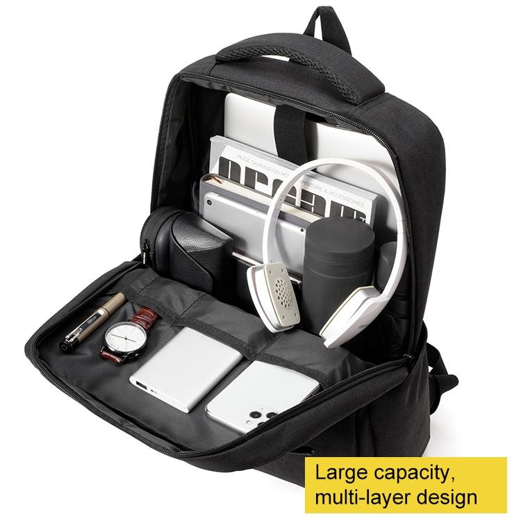 NNEDSZ Multifunctional Laptop Backpack in Oxford Cloth - Cxs-605 - Grey-3