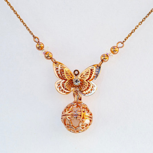 NNEDSZ Gift Box - Butterfly Rose Gold + Purify Oil Blend-0