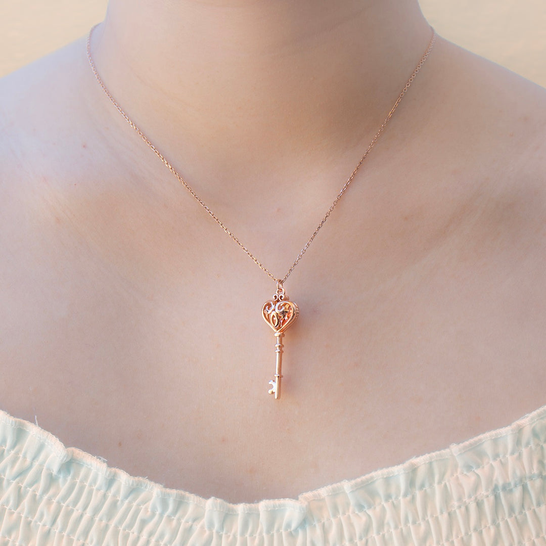 NNEDSZ Gift Box - Key Rose Gold + Purify Oil Blend-2