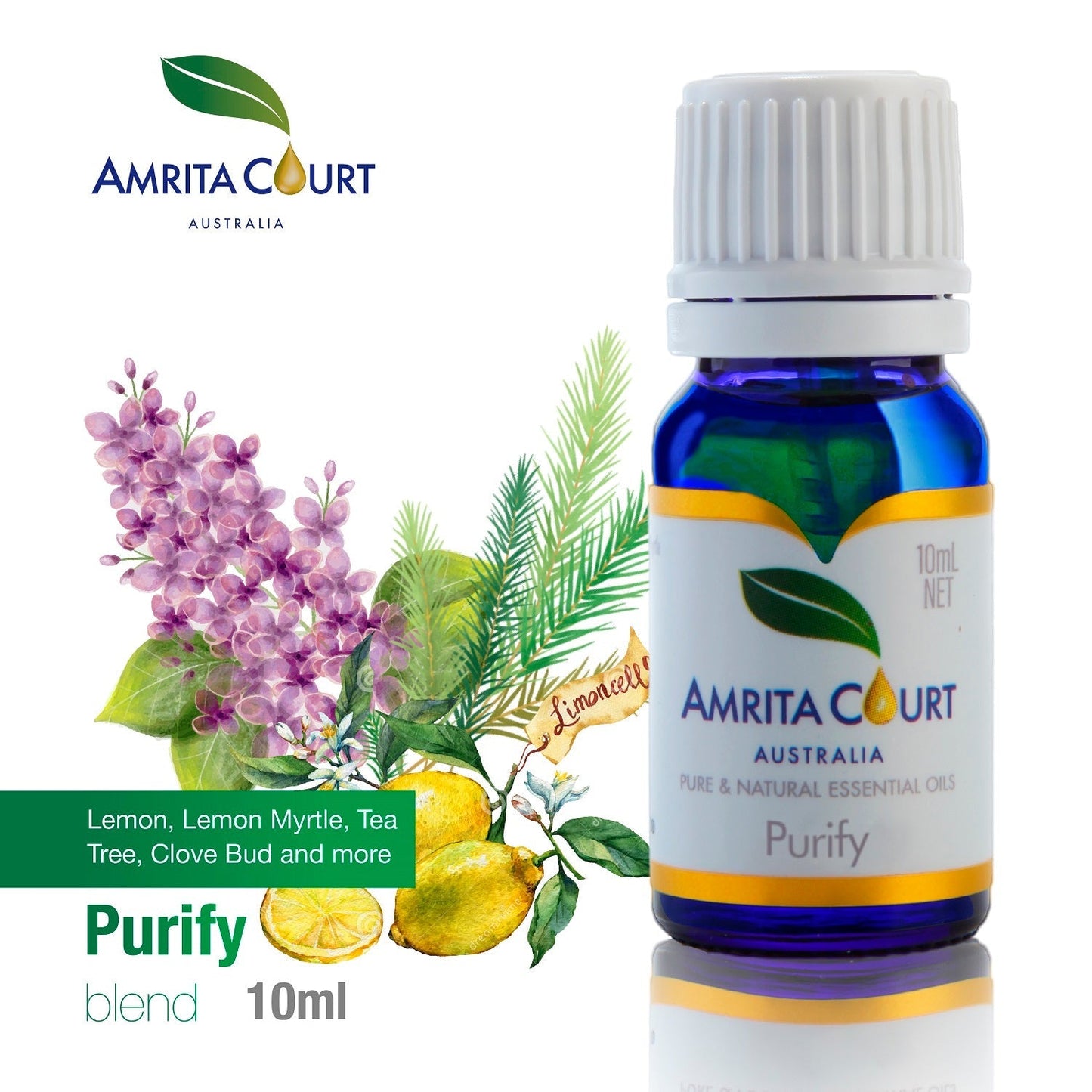 NNEDSZ Gift Box - Key Rose Gold + Purify Oil Blend-4