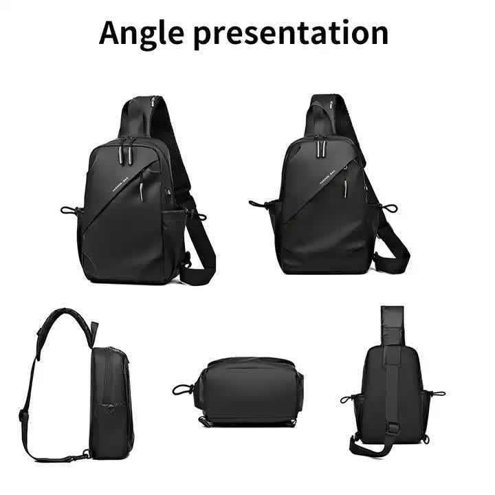 NNEDSZ Multifunctional Crossbody Chest Bag | Stylish and Practical Shoulder Backpack for Everyday Use-2