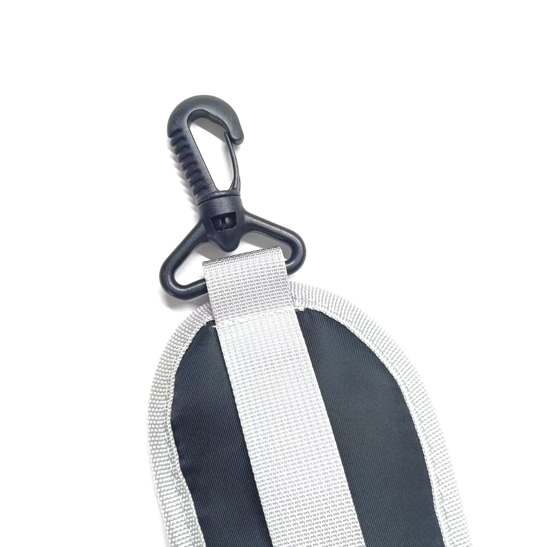 NNEDSZ Green Adjustable Reflective Double Harness with Clips - Versatile Shoulder Strap for Backpacks and Outdoor Gear-3
