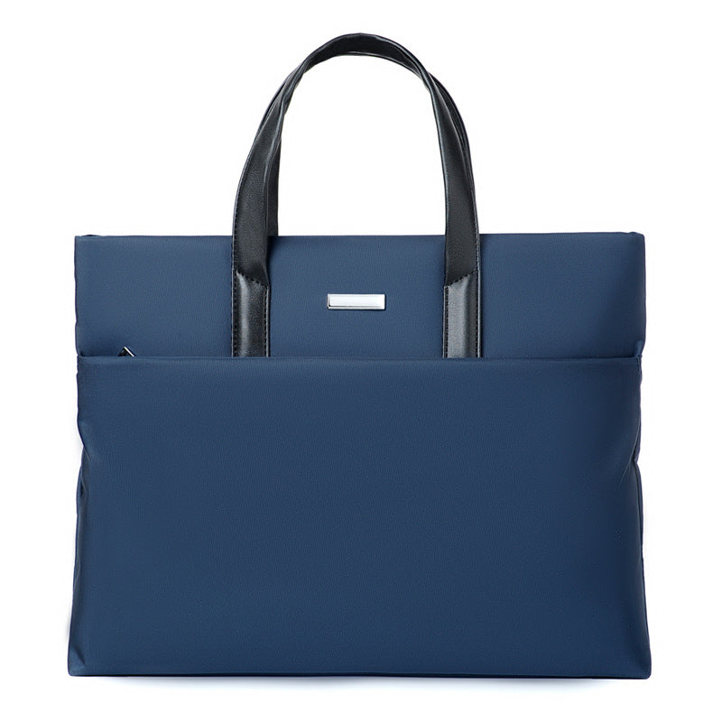 NNEDSZ Blue Lightweight Business Tote Bag - Durable and Stylish for Work and Travel-0