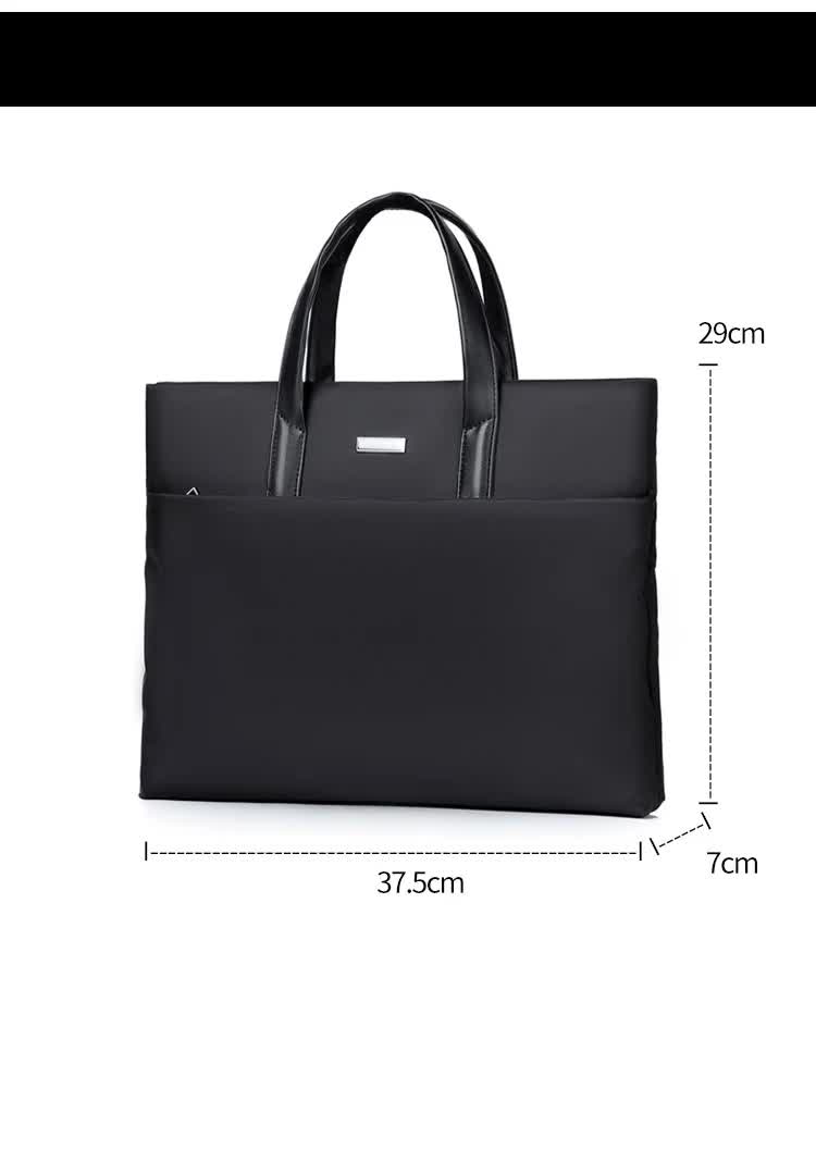 NNEDSZ Blue Lightweight Business Tote Bag - Durable and Stylish for Work and Travel-4