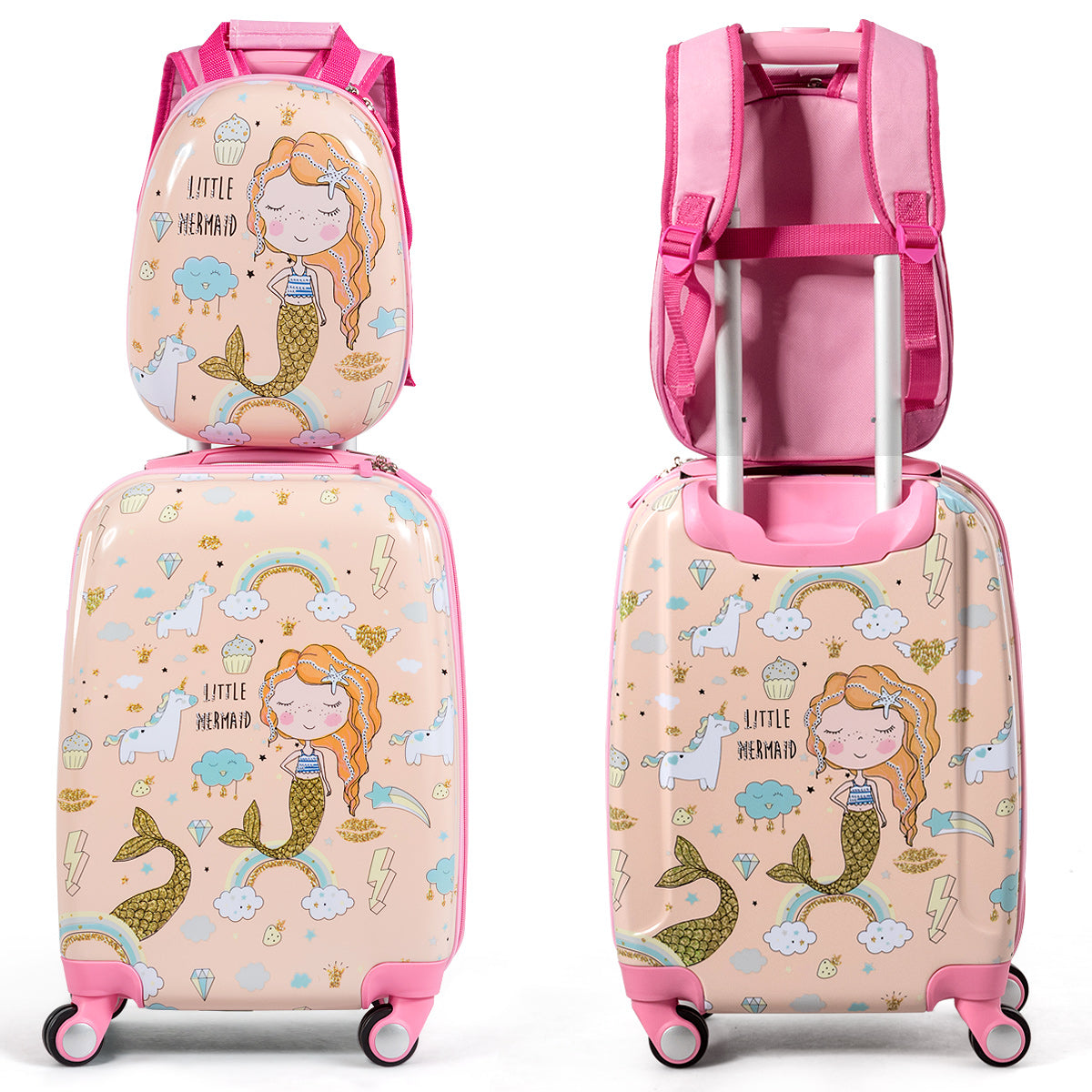 NNECW Luggage Set with Safe Material for Kids-1