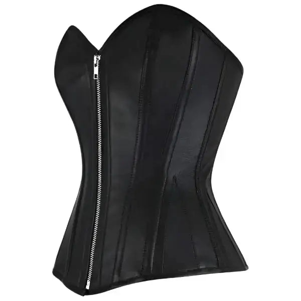 Women’s Black Sheep Napa Leather Overbust Corset-1