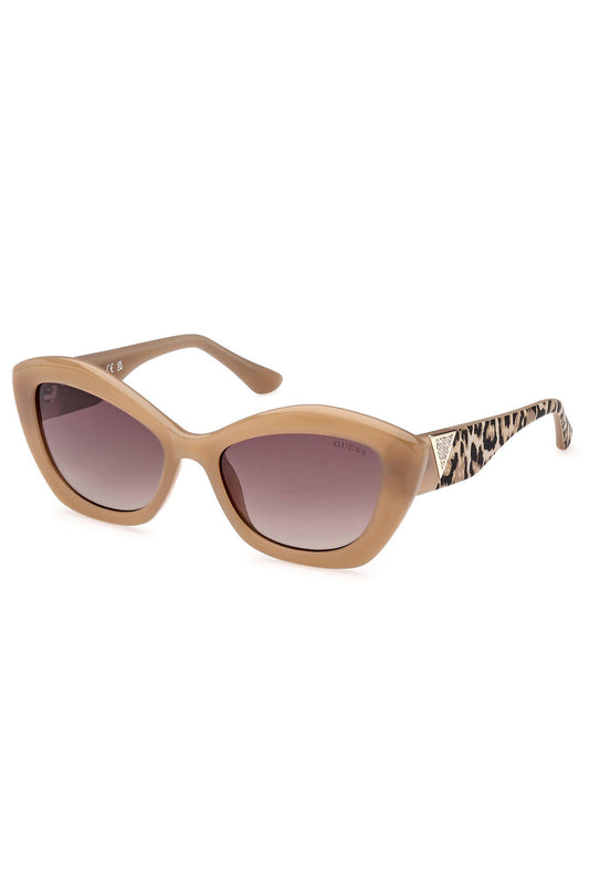 GUESS JEANS BEIGE WOMEN'S SUNGLASSES-0