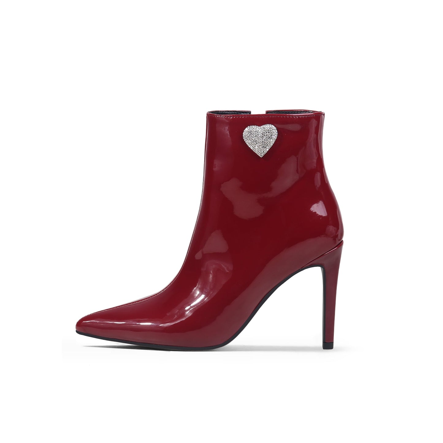 High Ankle Stiletto Boots-5