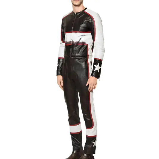Men’s Leather Racing Jumpsuit-0