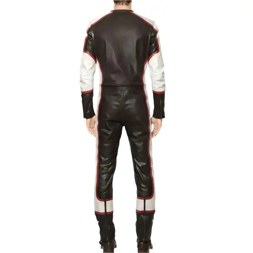 Men’s Leather Racing Jumpsuit-1