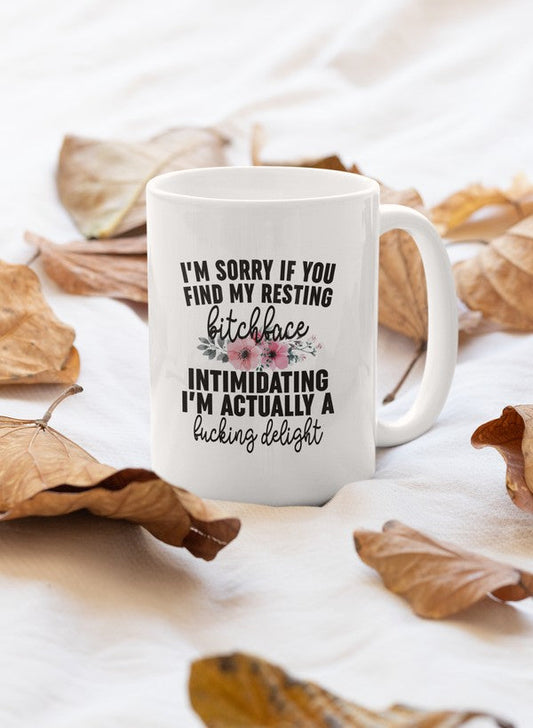 I'm Sorry If You Find My Restin Mug-0