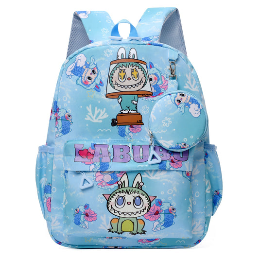 Outdoor Fun Labubu Kids Backpack-0