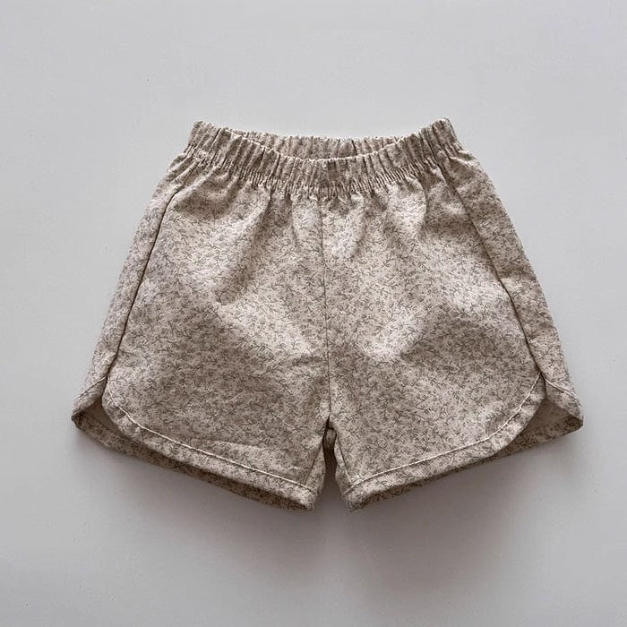 Summer New Arrival Baby Kids Unisex Casual Thin Solid Color Versatile Basic Shorts-8
