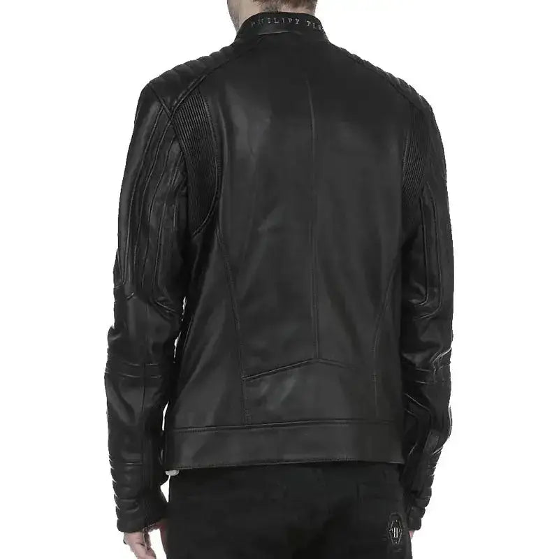 Philipp Plein Feel Good Time Leather Jacket-1