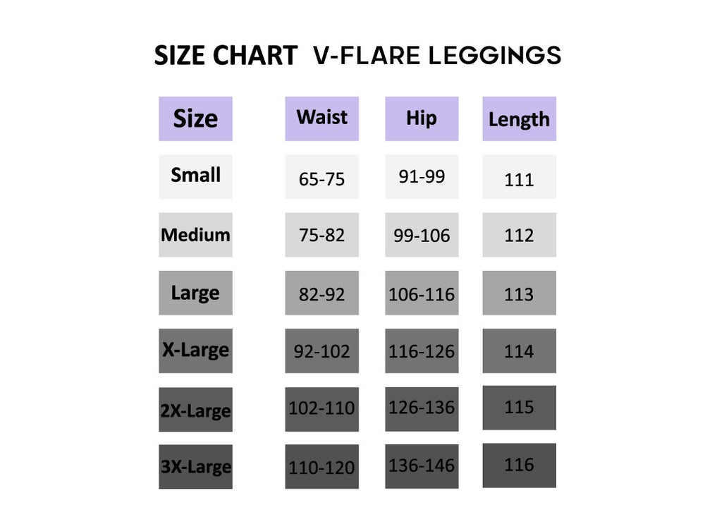 V-Flare Leggings - Deep Mahogany-2